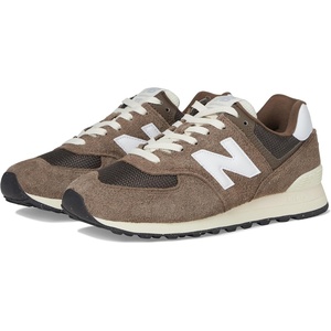 New Balance Unisex-Adult 574 Sneaker(Dark Mushroom/Angora)