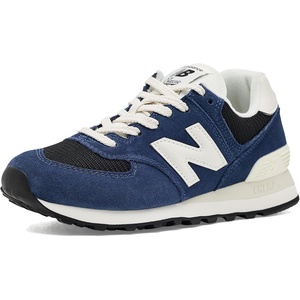 New Balance Unisex-Adult 574 Sneaker(Nb Navy/Nb 103 White)