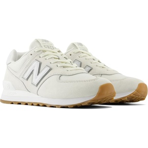 New Balance Unisex-Adult 574 Sneaker(Sea Salt/White)