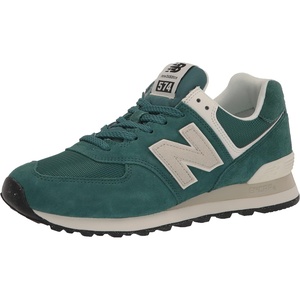 New Balance Unisex-Adult 574 V2(Green/Grey)