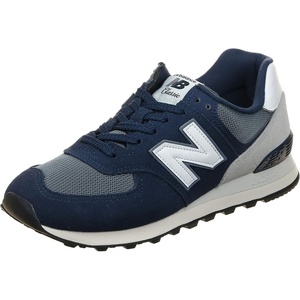New Balance Unisex-Adult 574 V2(Navy/White)