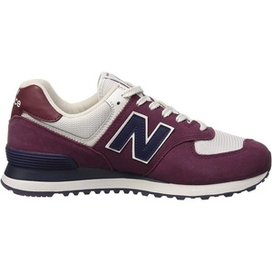New Balance Unisex-Adult 574 V2(Red Scarlet Pigmentt)