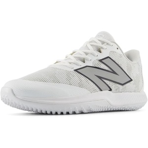 New Balance Unisex-Adult FuelCell 4040v7 Turf-Trainer(Optic White/Rain Cloud)