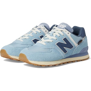 New Balance Unisex-Adult U574v1(Light Blue/Indigo)