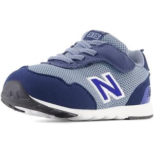 New Balance Unisex-Baby New Balance Kid’s 515 New-b Hook & Loop Sneaker(Artic Grey/Team Royal)