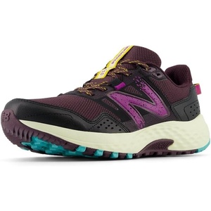 New Balance Women’s 410v8 Trail Running Shoes(Fuchsia Purple/Black/Ambient Light)