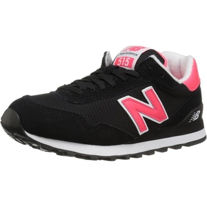 New Balance Womens 515 V1 Classic SneakerSneaker(Black/Bright Cherry)