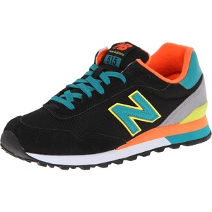 New Balance Womens 515 V1 Classic SneakerSneaker(Black/Orange)