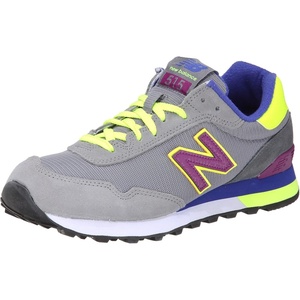 New Balance Womens 515 V1 Classic SneakerSneaker(Grey/Purple Multi)