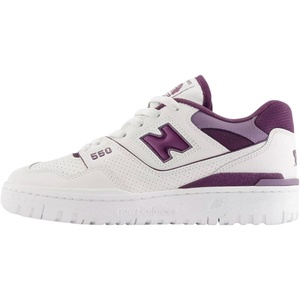 New Balance Women’s 550 Sneakers(White/Reflection/Midnight Violet)