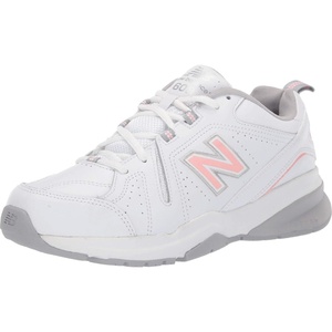 New Balance Women’s 608 V5 Casual Comfort Cross Trainer(White/Pink)
