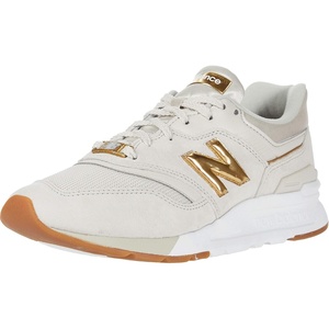 New Balance Women’s 997H V1 Sneaker(Moonbeam/Metallic Gold)