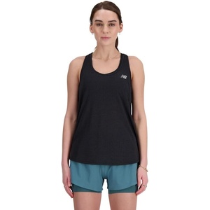 New Balance Womens New Balance Women’s Athletics Tank(Black Heather)