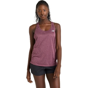 New Balance Womens New Balance Women’s Athletics Tank(Faded Plum Heather)