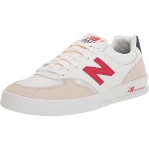New Balance mens Ct300 V3 Sneaker(White/Red)