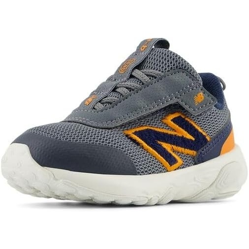 image:imageNew Balance Baby 1440 V1 Hook amp Loop Running ShoeTitaniumNb NavySun Glow