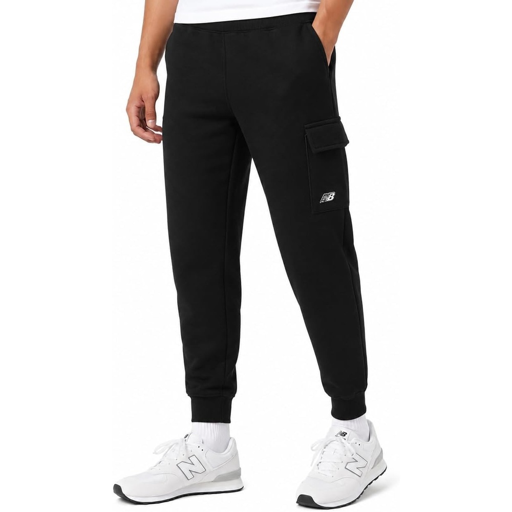 image:imageNew Balance Boys Sweatpants  Performance Fleece Cargo Joggers for Boys  Athletic Cargo Pants for Running Gym Workout 820Cargo Black