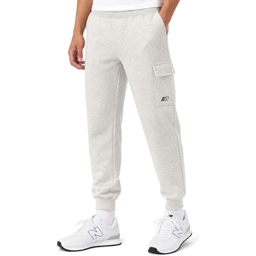 image:imageNew Balance Boys Sweatpants  Performance Fleece Cargo Joggers for Boys  Athletic Cargo Pants for Running Gym Workout 820Cargo Oatmeal