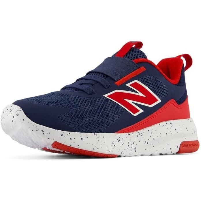 image:imageNew Balance Kids 468 Slip On Running Shoe Little KidNb NavyTrue Red