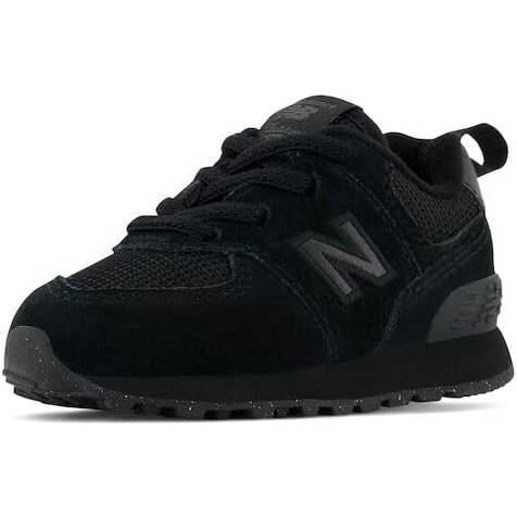 image:imageNew Balance Kids 574 Core Bungee SneakerBlackBlack