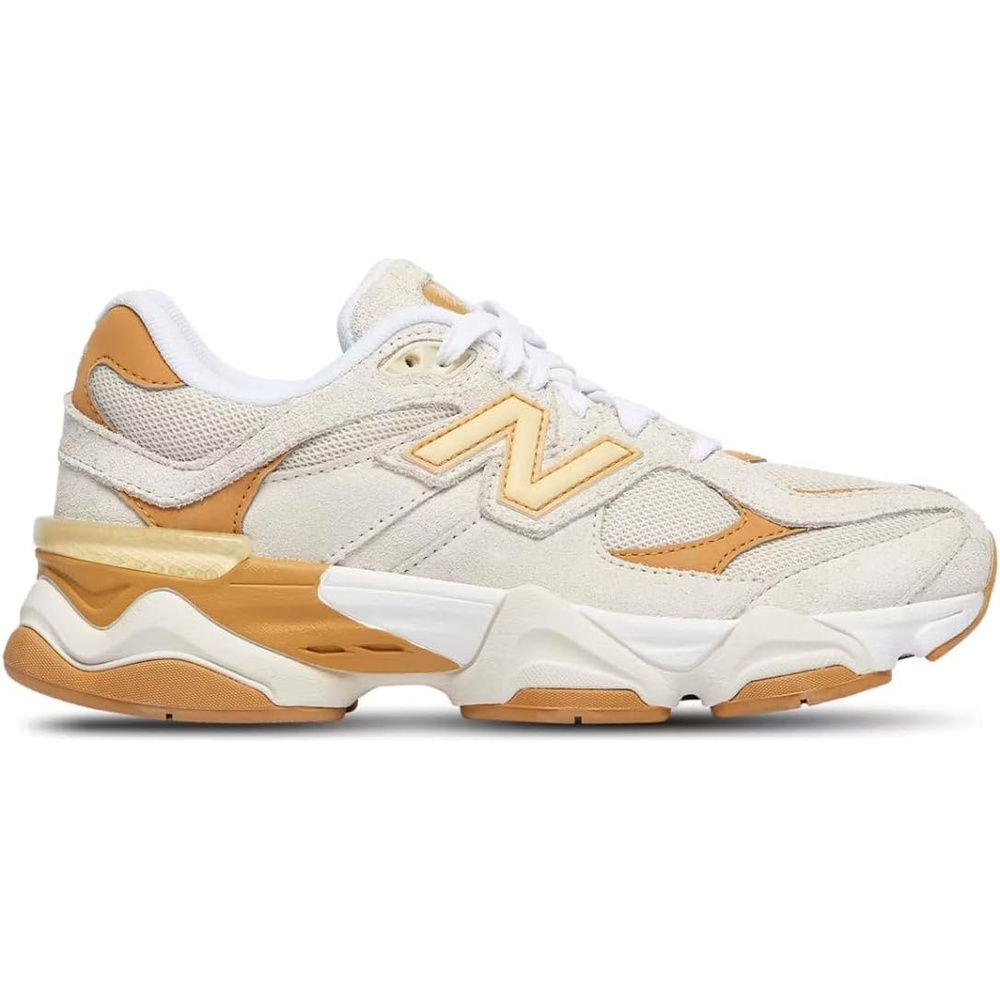 image:imageNew Balance Kids 9060 SneakersSea Salt Tan Yellow