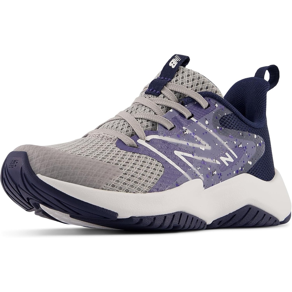image:imageNew Balance Kids Rave Run V2 LaceUp Running ShoesRaincloudDream StateNb Navy