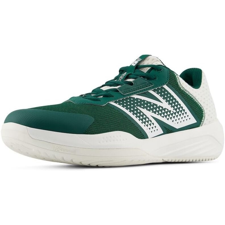 image:imageNew Balance Mens 696 V4 Hard Court Tennis ShoeMarsh GreenNatural Mint