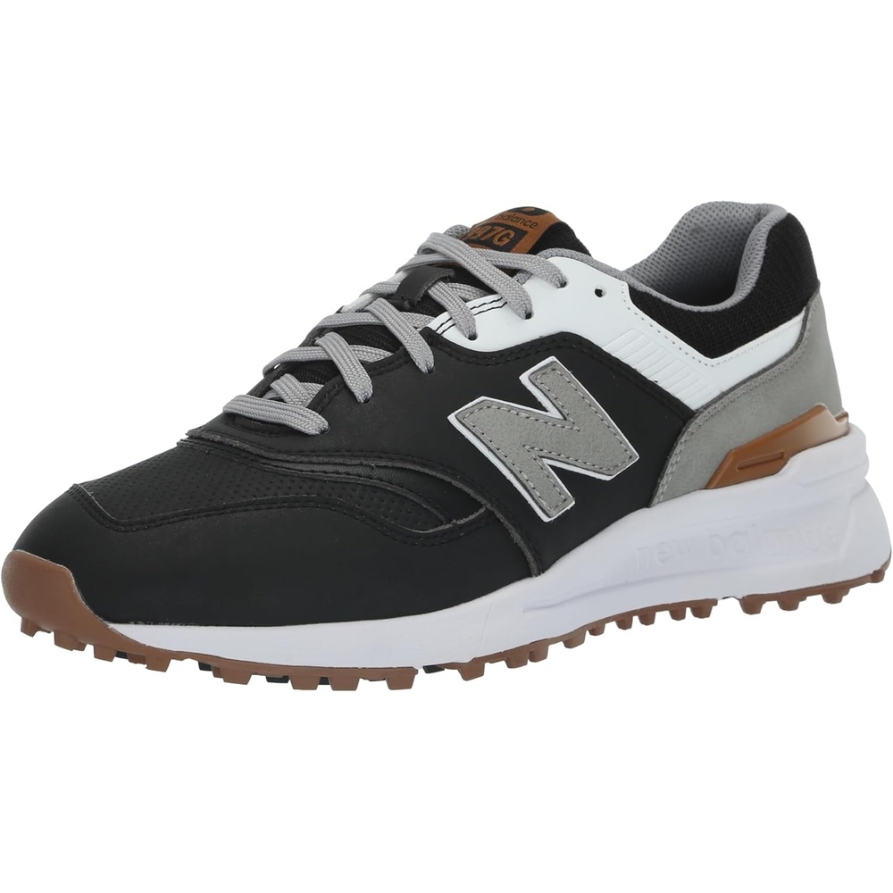 image:imageNew Balance Mens Fresh Foam Contend V2 Golf ShoesBlackWhite