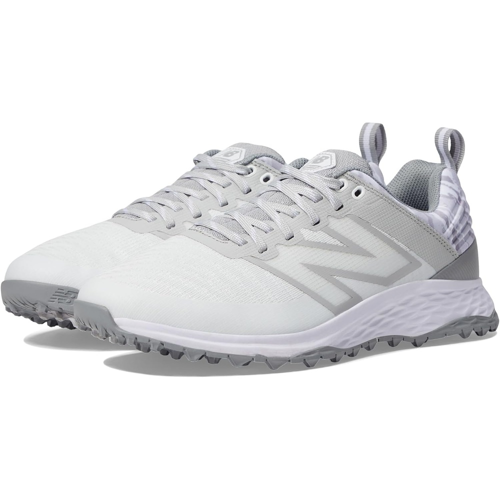 image:imageNew Balance Mens Fresh Foam Contend V2 Golf ShoesWhiteGrey