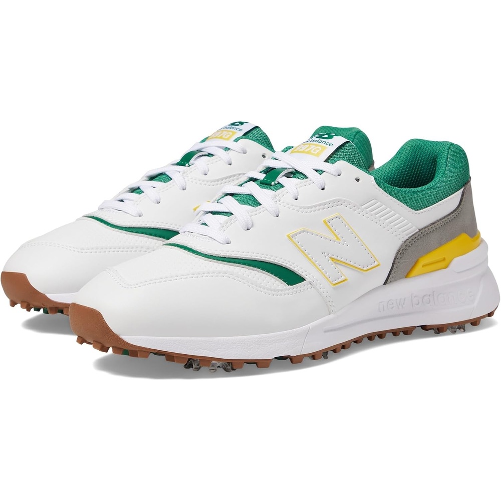 image:imageNew Balance Mens Fresh Foam Contend V2 Golf ShoesWhiteMulti