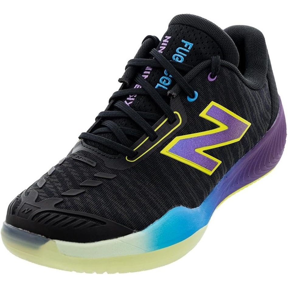 image:imageNew Balance Mens MC996 Lightweight Tennis ShoeBlackPurple FadeCoastal Blue