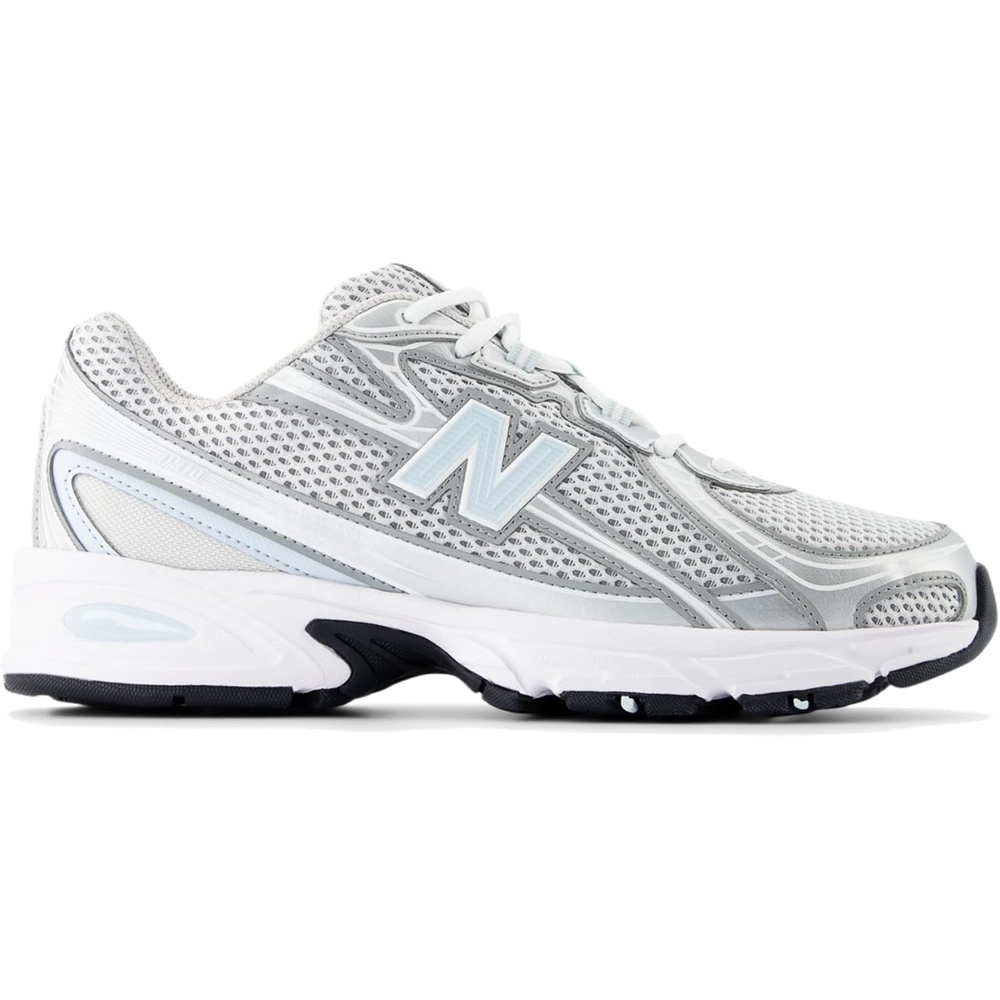 image:imageNew Balance Mens MC996 Lightweight Tennis ShoeGrey MatterFrosted GlassSilver MetallicWhite