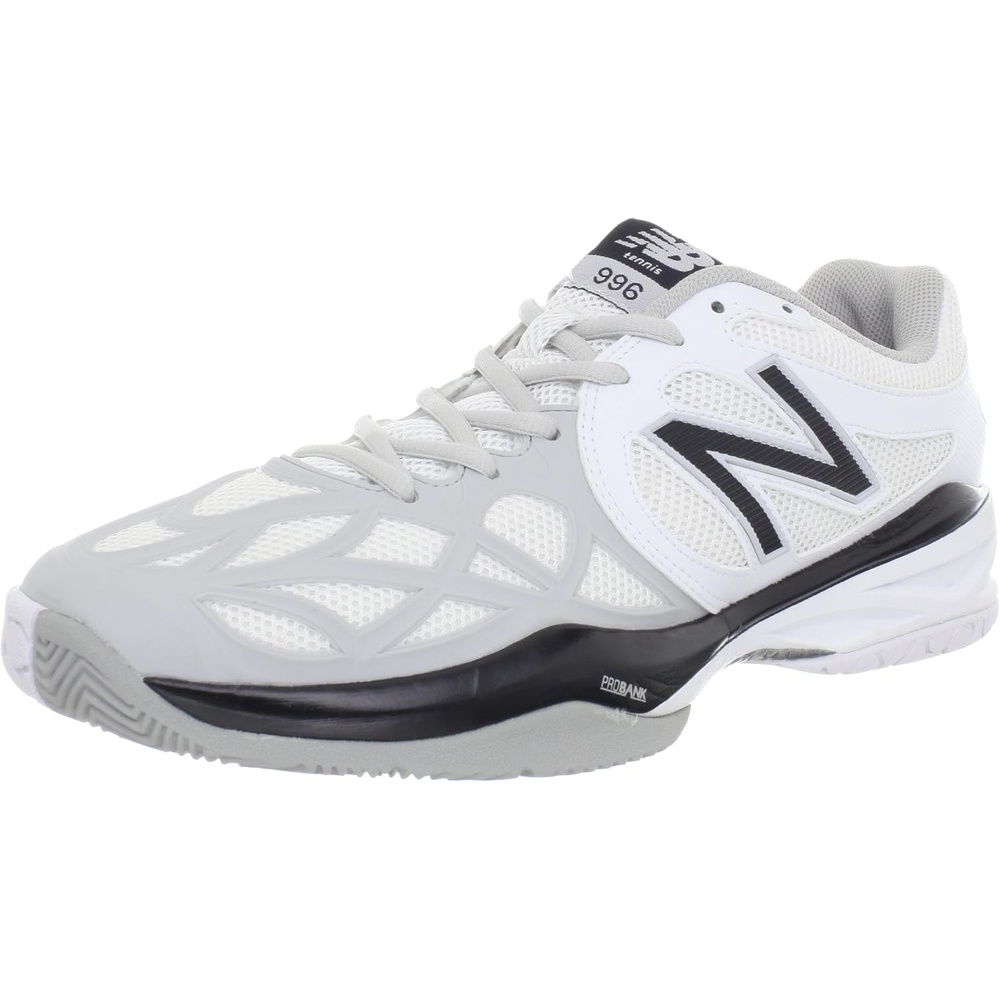 image:imageNew Balance Mens MC996 Lightweight Tennis ShoeWhiteSilver