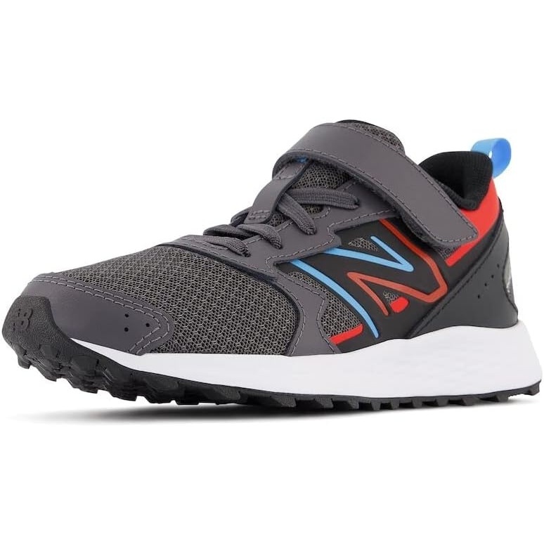 image:imageNew Balance UnisexChild Kids Fresh Foam 650 V1 Bungee Lace with Top StrapMagnetNeo FlameVibrant Sky