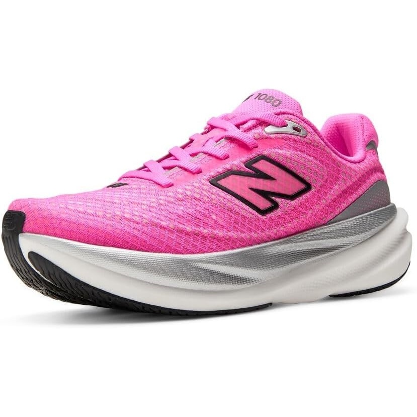 image:imageNew Balance Womens 1080 V15 Running ShoePink HeatBlack