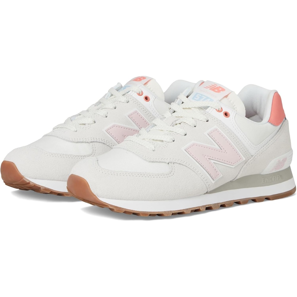 image:imageNew Balance Womens 574 V2 Sneaker ReflectionRose Sugar 5 B