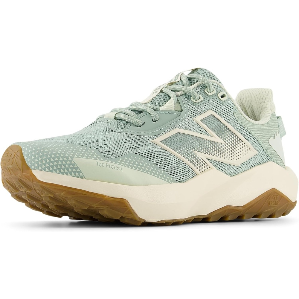 image:imageNew Balance Womens Dynasoft Nitrel V6 Trail Running ShoesMosaic GreenGum 020Permafrost