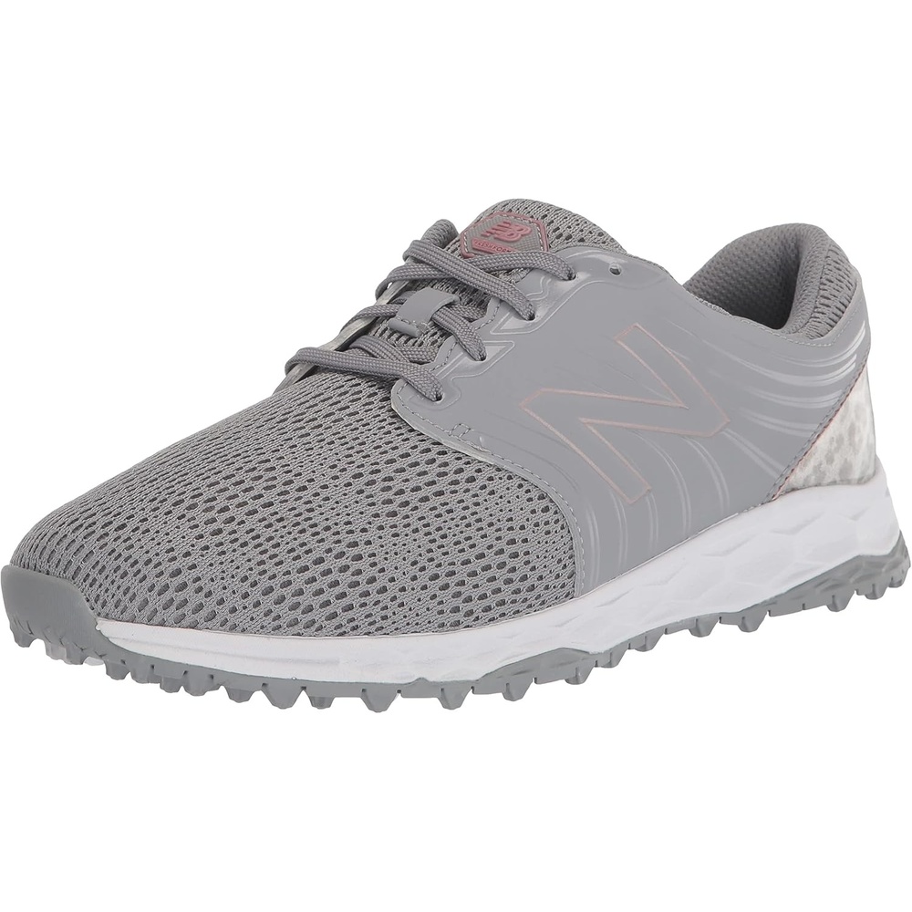 image:imageNew Balance Womens Fresh Foam Breathe Golf ShoesGreyRose