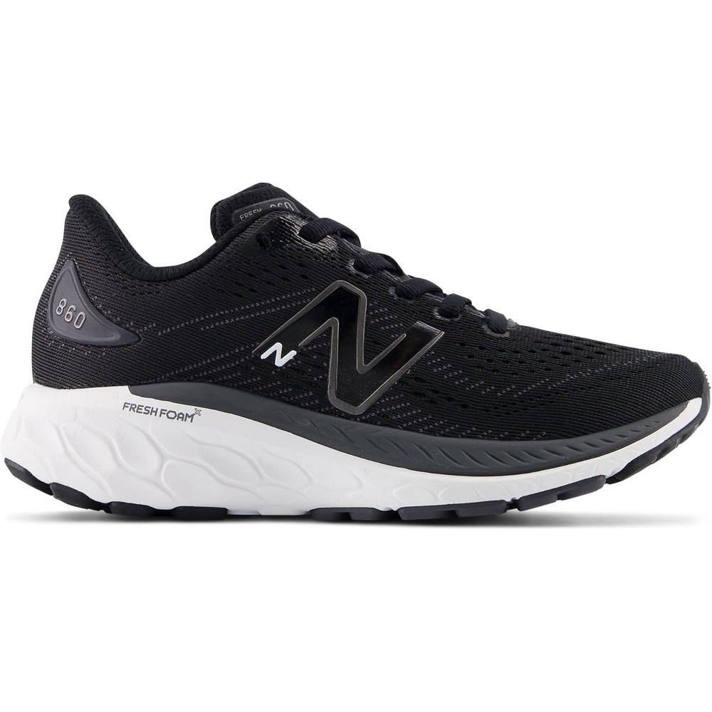 image:imageNew Balance Womens Fresh Foam X 860 V13 Running ShoesBlackWhite