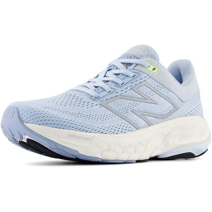 image:imageNew Balance Womens Fresh Foam X 860 V14Light Chrome BlueLimelightBleached Lime Glo
