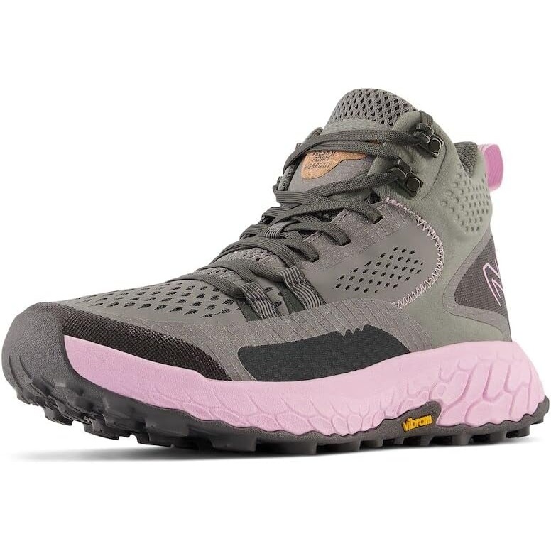 image:imageNew Balance Womens Fresh Foam X Hierro V1 MidCutHarbor GreyLilac CloudBlacktop
