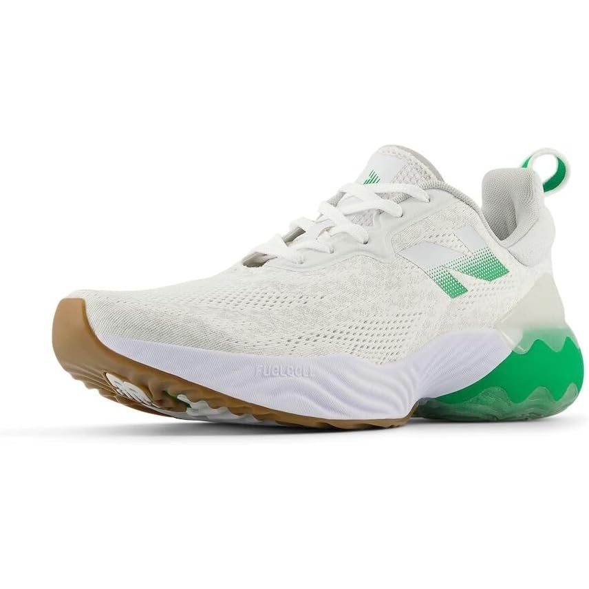 image:imageNew Balance Womens FuelCell Rebel Tr V2 Running ShoesWhiteKelly GreenGum 020