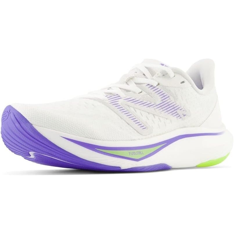 image:imageNew Balance Womens Fuelcell Rebel V3 ShoesWhiteThirty WattElectric Indigo