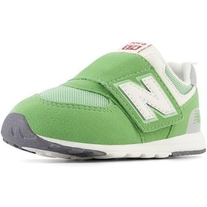 New Balance Baby Boys’ 574 New-b Hook-and-Loop Sneakers(Chive/White)