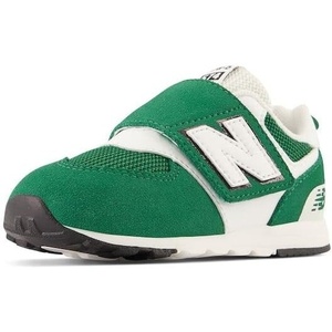 New Balance Baby Boys’ 574 New-b Hook-and-Loop Sneakers(Classic Pine/White/Black)