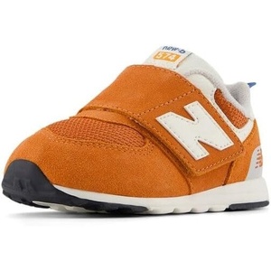 New Balance Baby Boys’ 574 New-b Hook-and-Loop Sneakers(Infield Clay/Sea Stone)