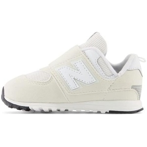 New Balance Baby Boys’ 574 New-b Hook-and-Loop Sneakers(Nimbus Cloud/White)
