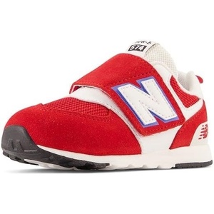 New Balance Baby Boys’ 574 New-b Hook-and-Loop Sneakers(Team Red/White/Bright Lapis)
