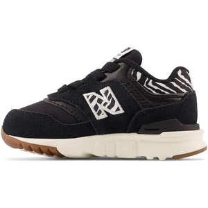 New Balance Baby Boys’ 997h V1 Bungee Sneakers(Black/Sea Salt/White)