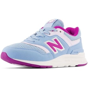 New Balance Baby Boys’ 997h V1 Bungee Sneakers(Blue/Purple Punch)